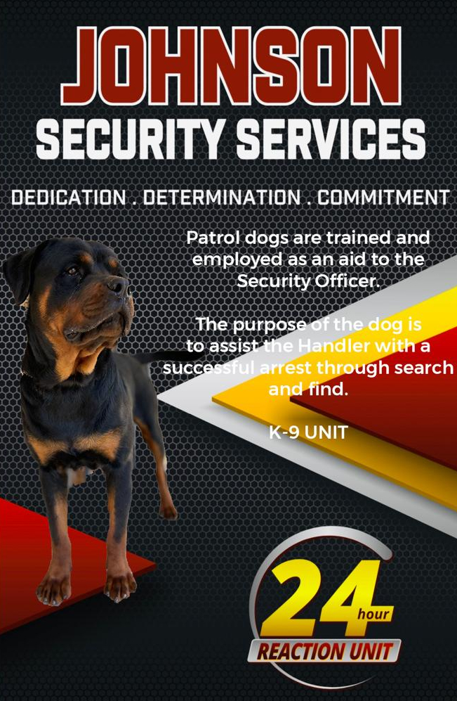 Johnson Security Services We are committed to the ongoing improvement
