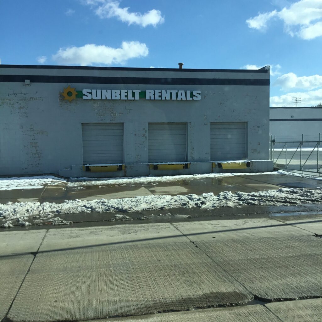 Sunbelt Rentals Detroit, MI Johnson Sign Company