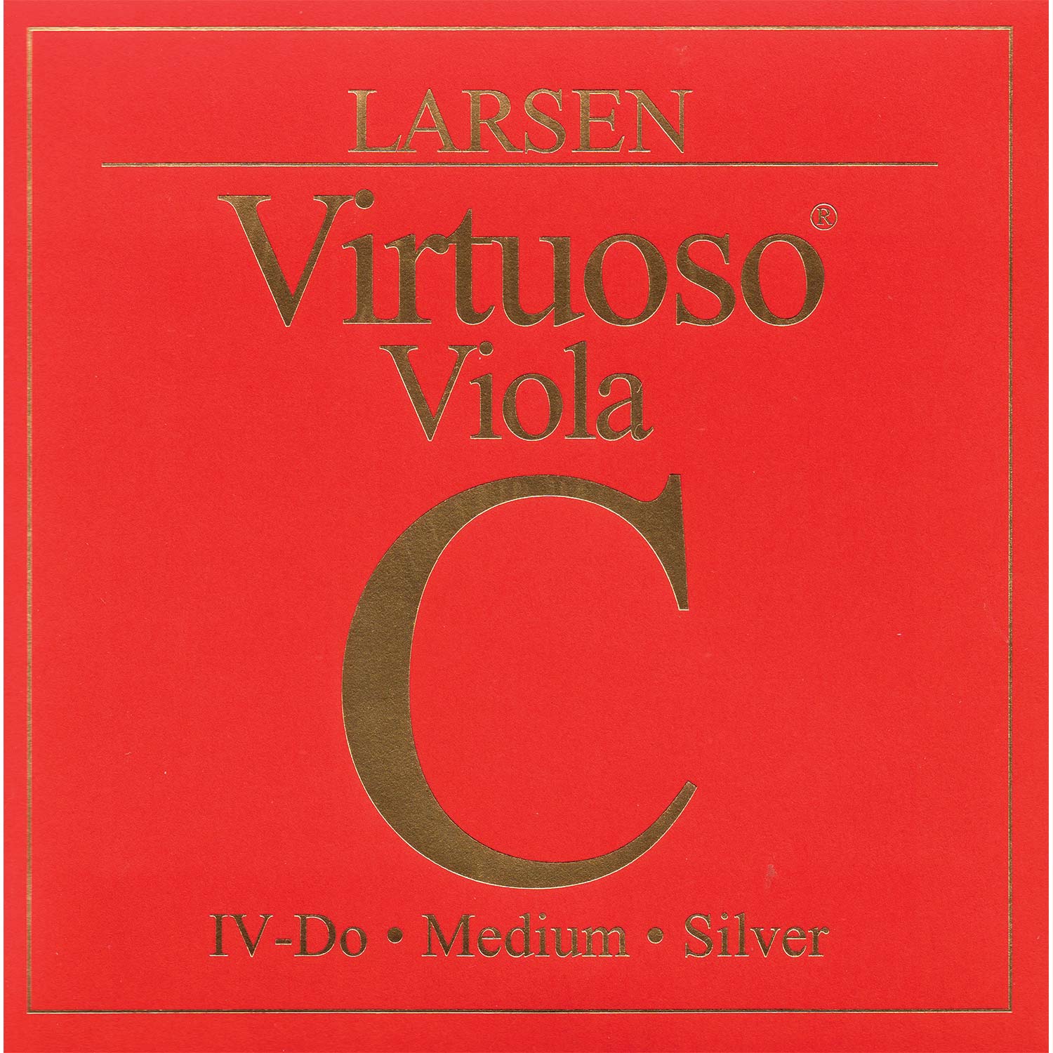 Virtuoso Viola C String, Medium Gauge, Silver Wound on Synthetic Multi