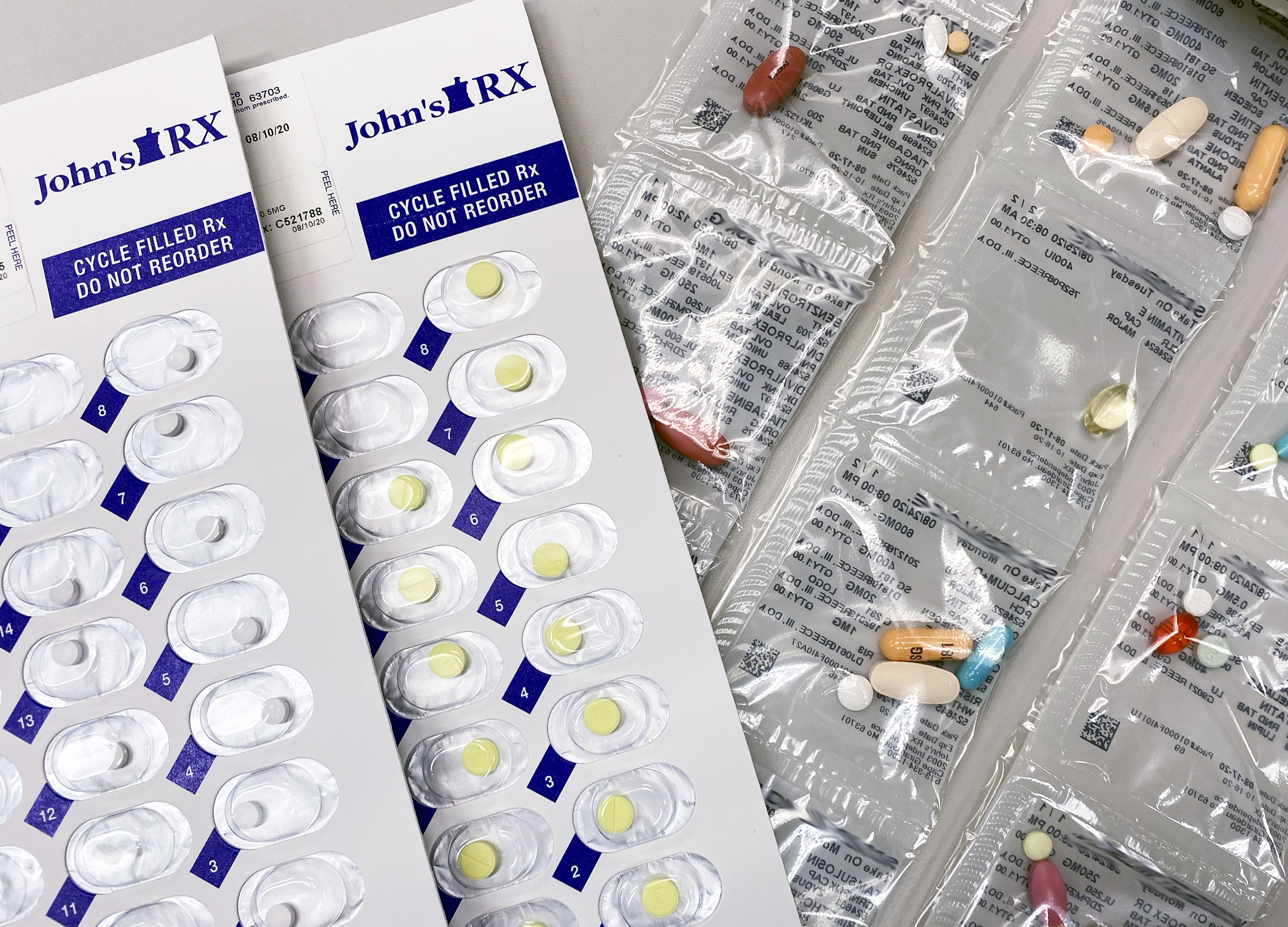 Packaging John's Pharmacy