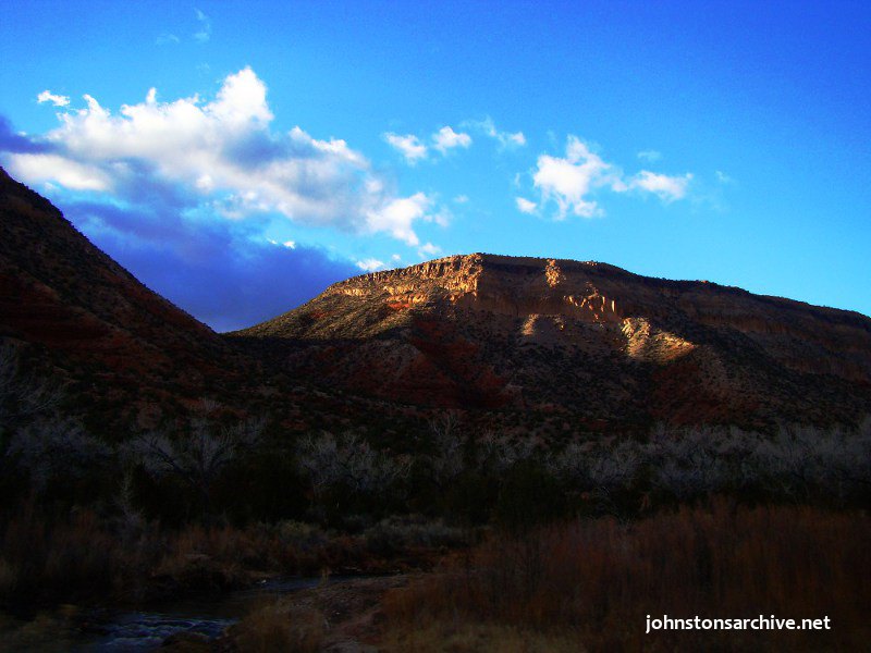 New Mexico Jemez River valley