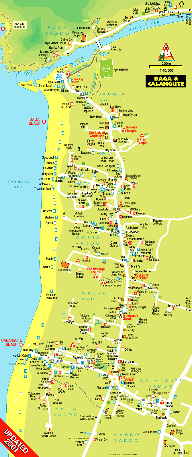 BAGA & CALANGUTE BEACHES