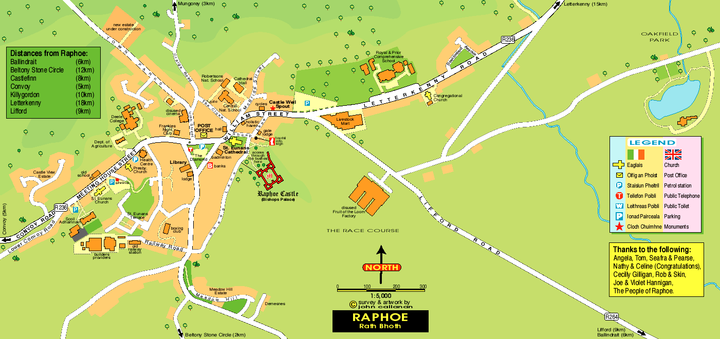 RAPHOE MAP (Rath Bhoth)
