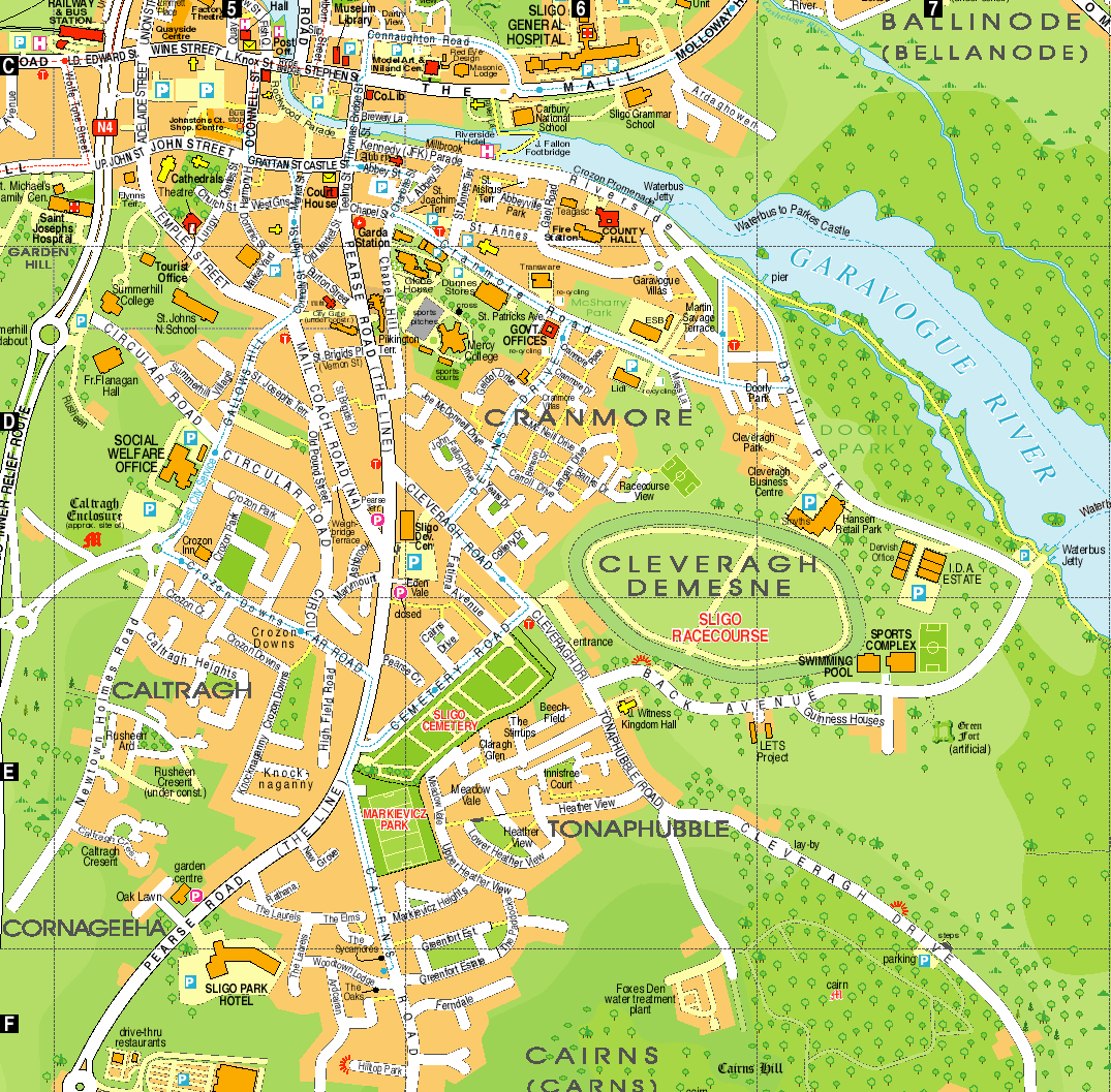 Map Of Co Sligo