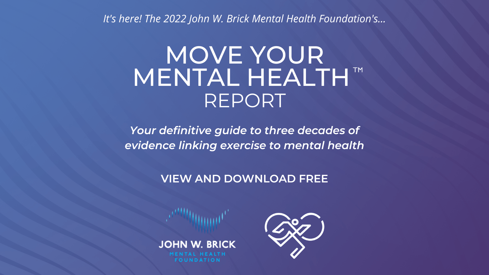 Move Your Mental Health Toolkit John W Brick Foundation