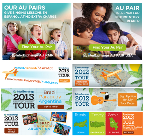 Web ads banners