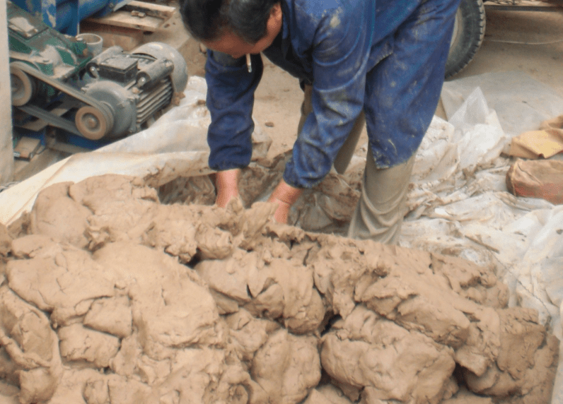 Ceramic cup manufacturing process and printing process