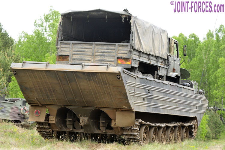 PTS Amphibious Tracked Transporter Joint Forces News