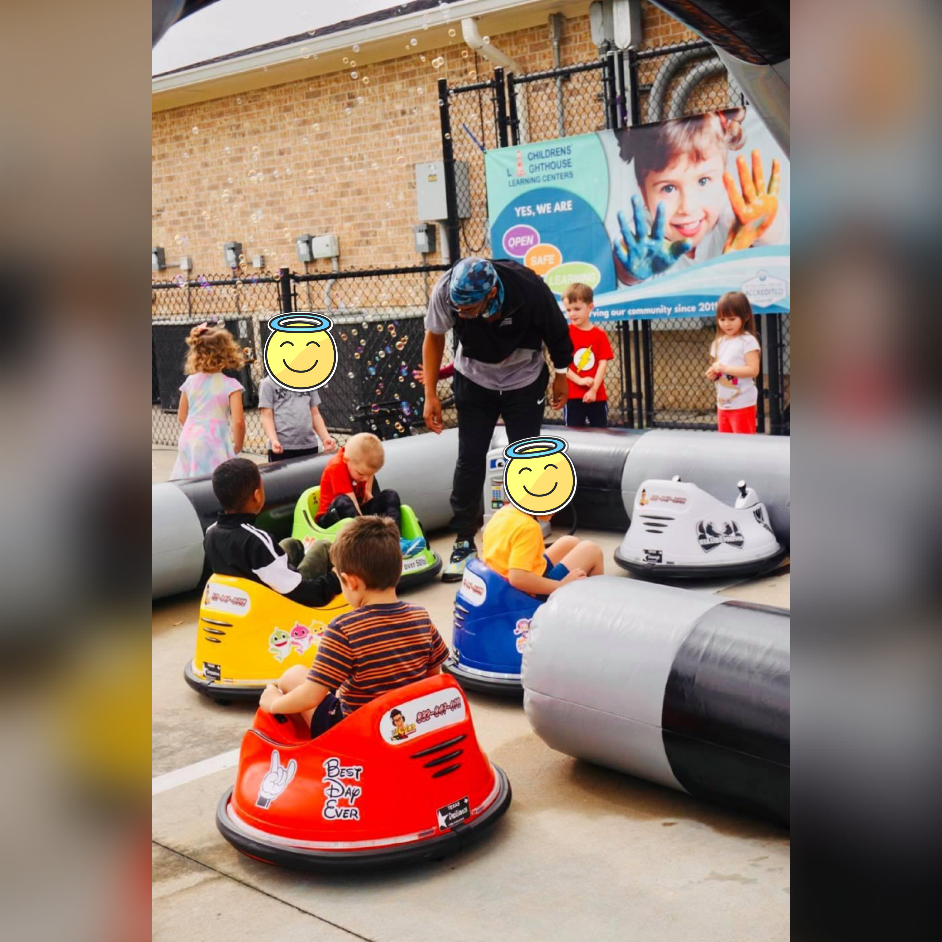 Childcare/Schools Inflatable Racetrack Rentals in Houston Jojo's