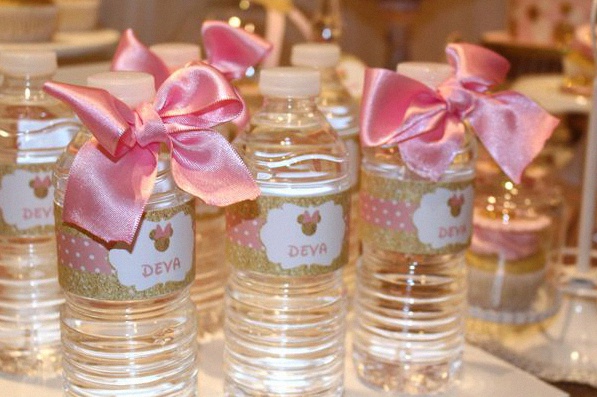 Le 3e anniversaire de Deva sur le thème Minnie en rose et Le 3e anniversaire de Deva sur le thème Minnie en rose et
