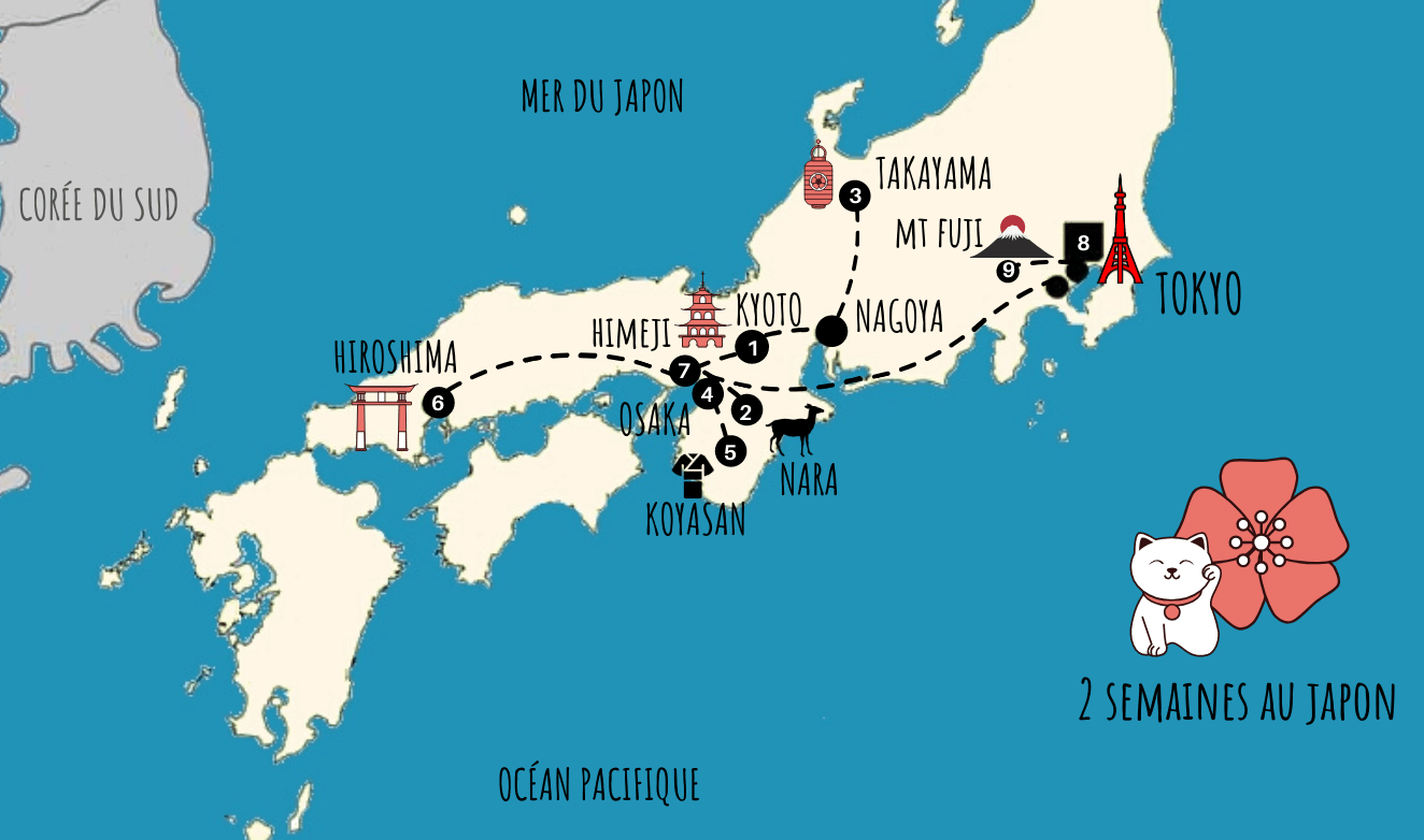 Japon préparer son voyage (itinéraire, budget...) Jolis Circuits