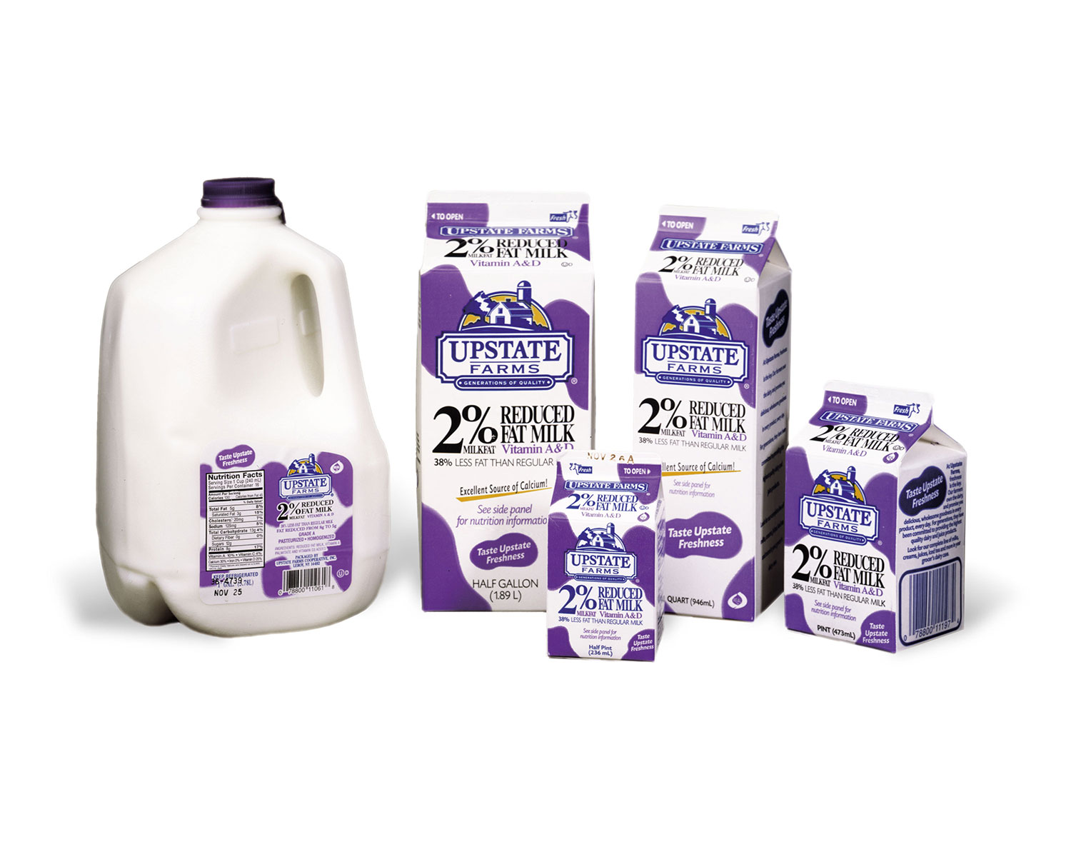 Upstate Farms Milk Packaging Jonathan Forward