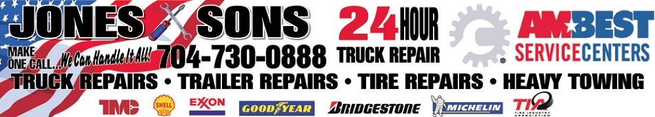Jones and Sons Enterprises Truck Repair, 24 Hour Truck Repair, Trailer