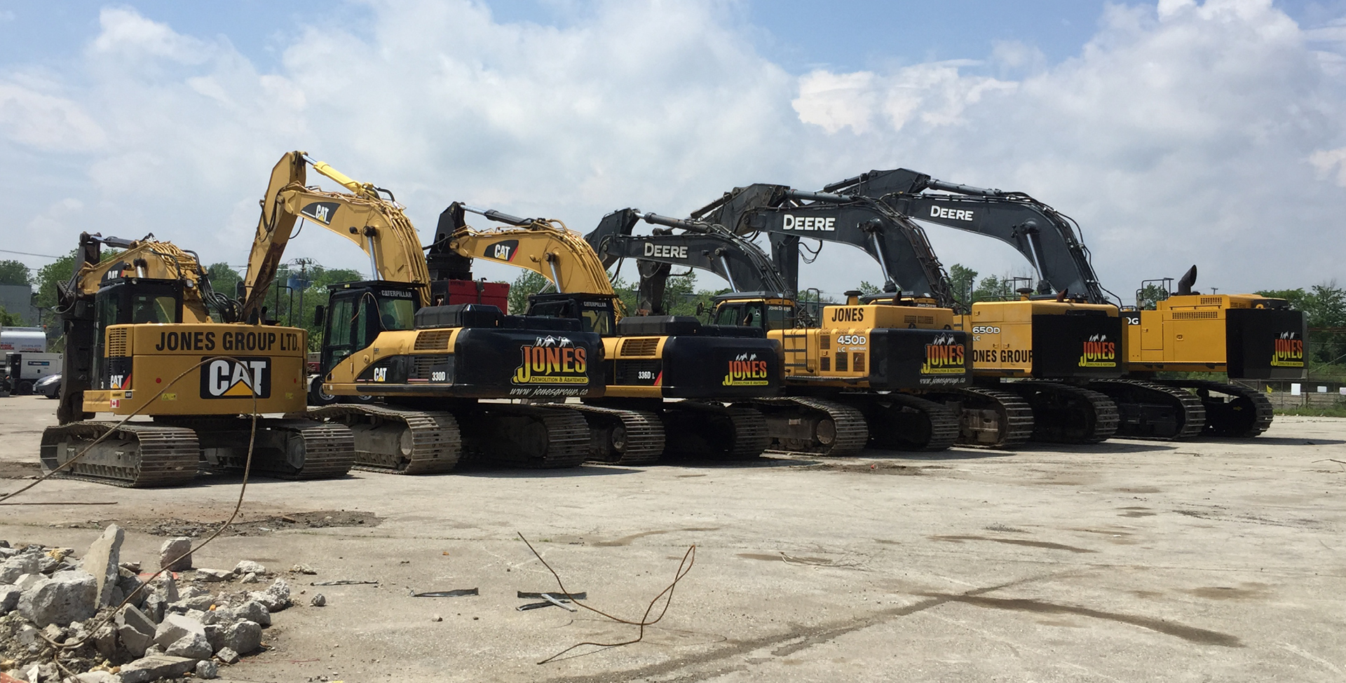 About Jones Group Ltd. Jones Group Ltd. Demolition, Abatement, Heavy