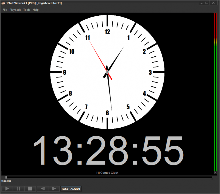 Digital and Analog Clocks JONGATE Broadcasting Solutions