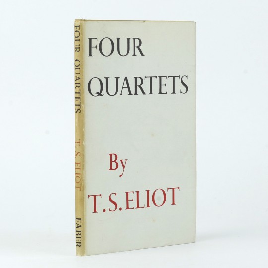 [Four Quartets] by ELIOT, T.S. Jonkers Rare Books