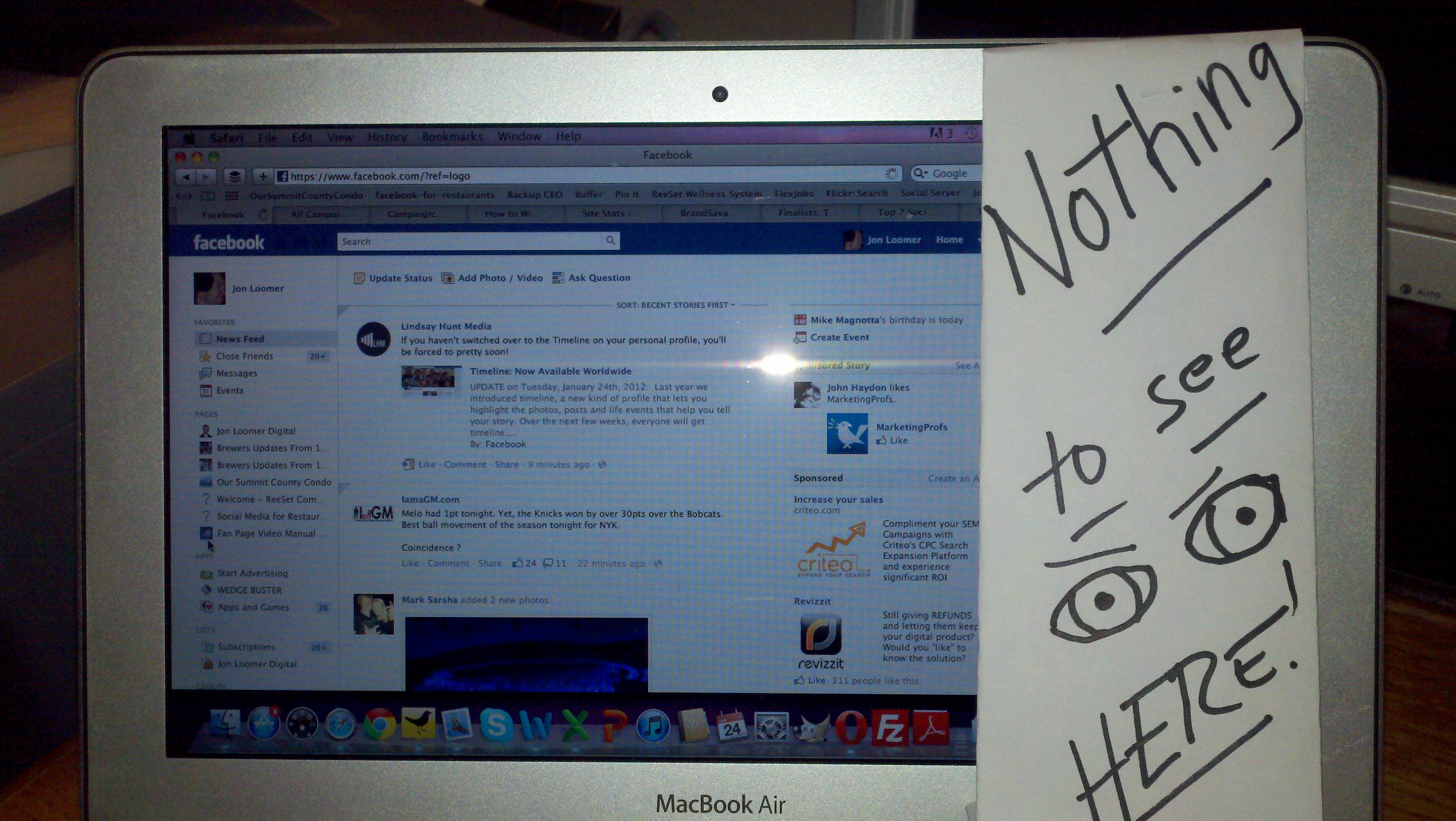 How to Keep Your Old Facebook Profile and Get Rid of the Ticker FOREVER! Jon Loomer Digital