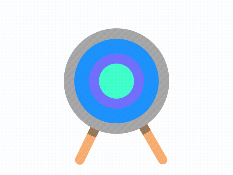 Target Icon Animation Web & Presentation Ready Shop