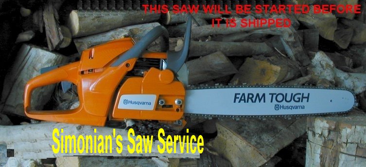 Husqvarna 455 chain saw chainsaw