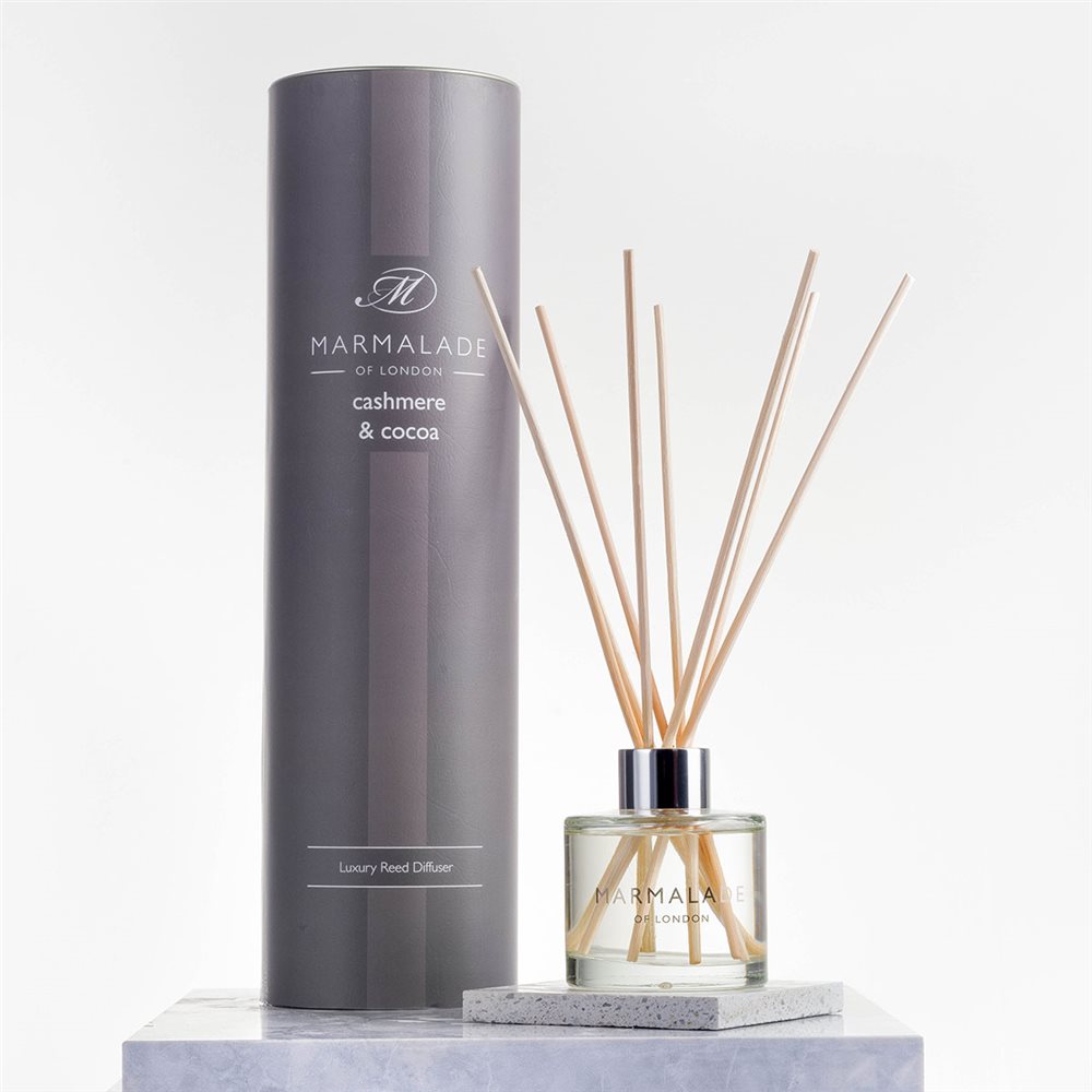 Marmalade Of London Cashmere & Cocoa Reed Diffuser Brown Jonzara