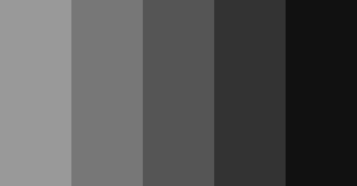 Dark Charcoal Color Gray wolf size