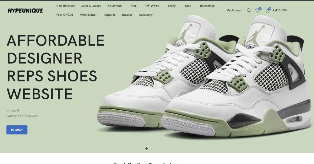Best Jordan 4 Reps sites 2023