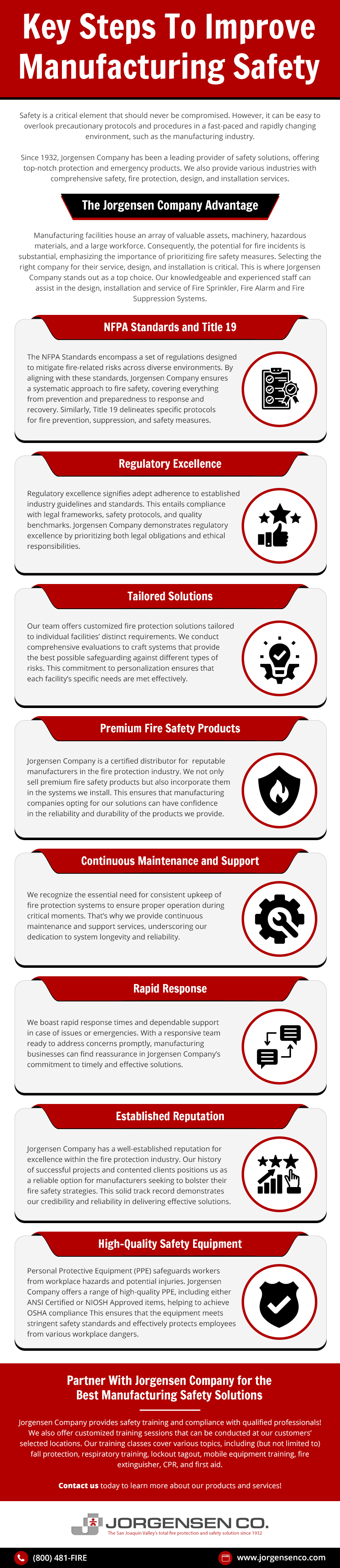 Key Steps To Improve Manufacturing Safety Company