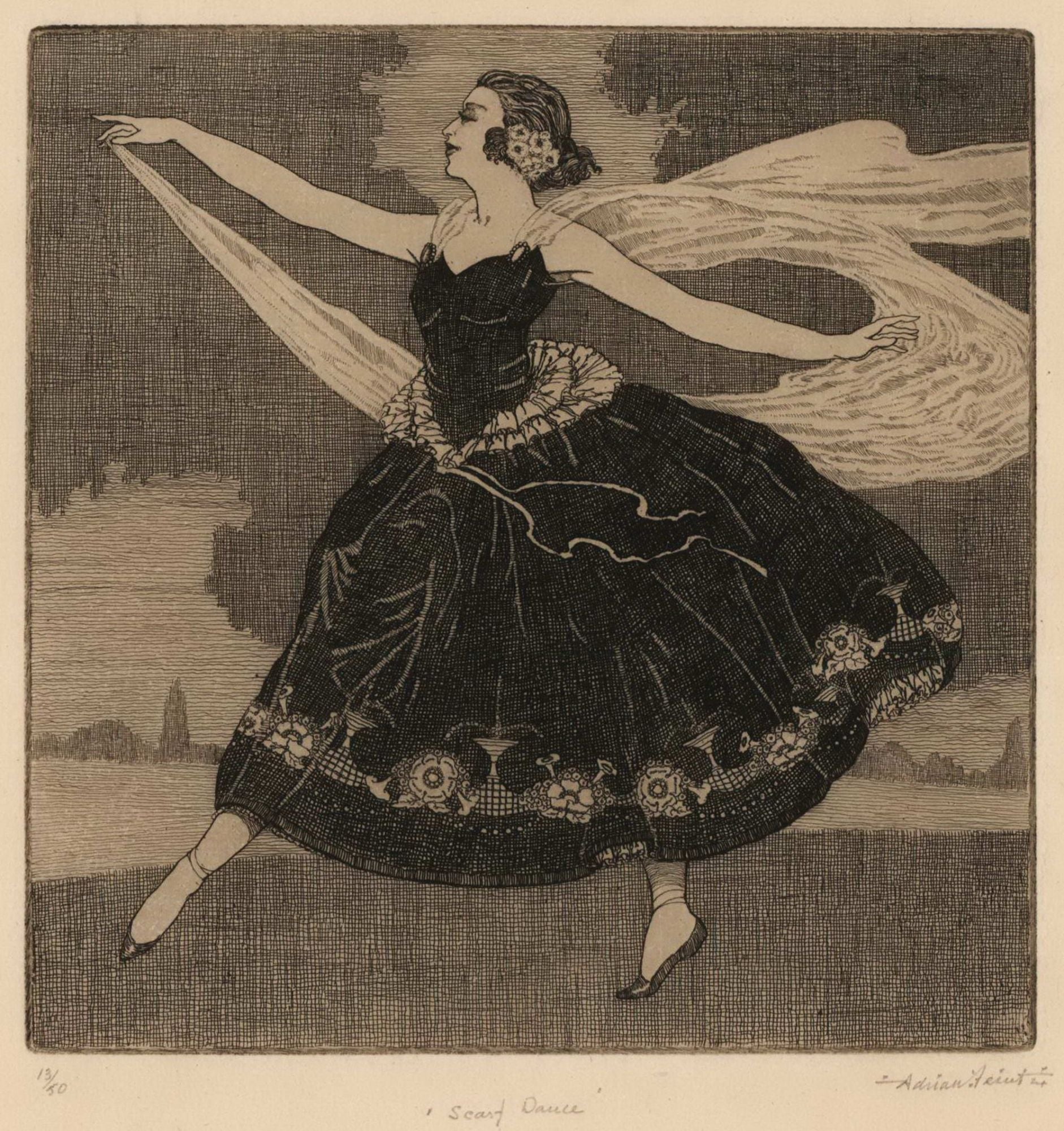 Scarf Dance Adrian Feint, Aust