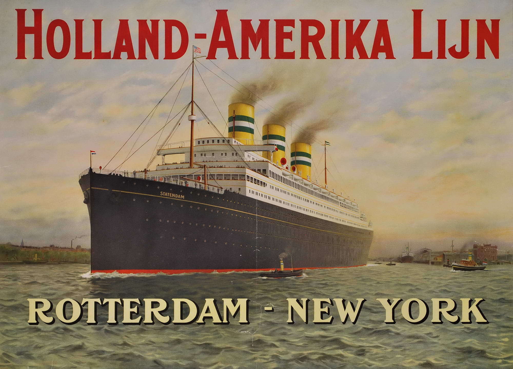 HollandAmerika Lijn. Rotterdam New York