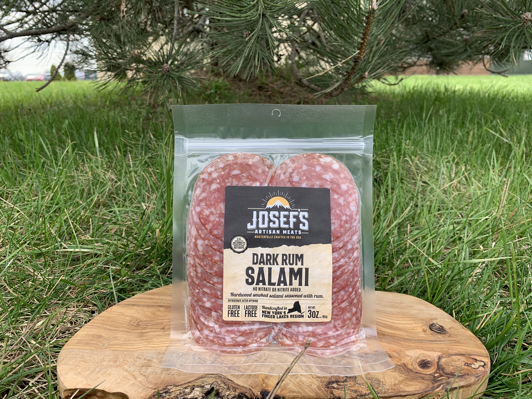 Buy Sliced Salami For Charcuterie Gourmet Salami Dark Rum Salami
