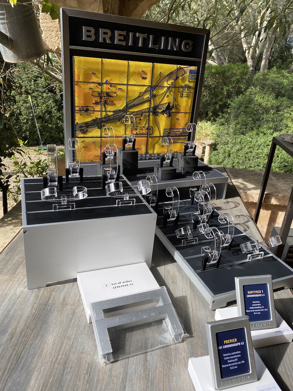 Breitling Dealers display Airport 2000s Gisbert A. Joseph Watches