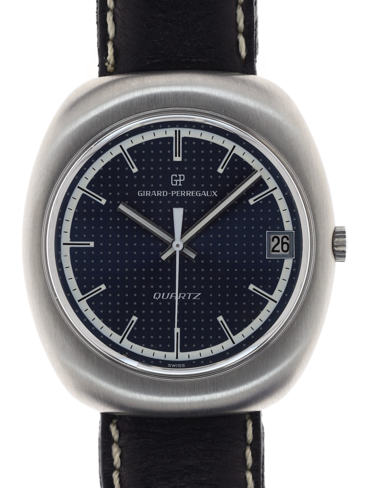 Girard Perregaux 1.st Quartz Stainless Steel 1970s Gisbert A. Joseph Watches