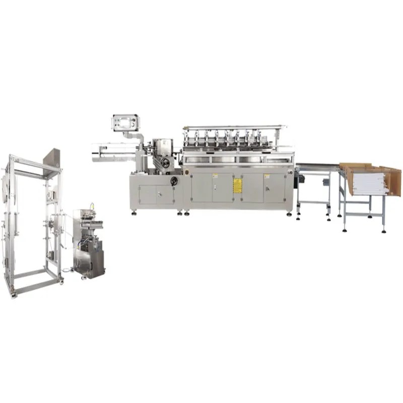 JT50D Paper Straw Making Machine With Online Cutter