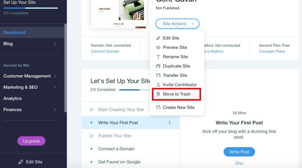 How to unpublish a Wix site in 4 simple steps The JotForm Blog