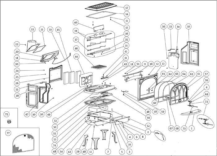 Jotul 8 Parts Diagram | Reviewmotors.co