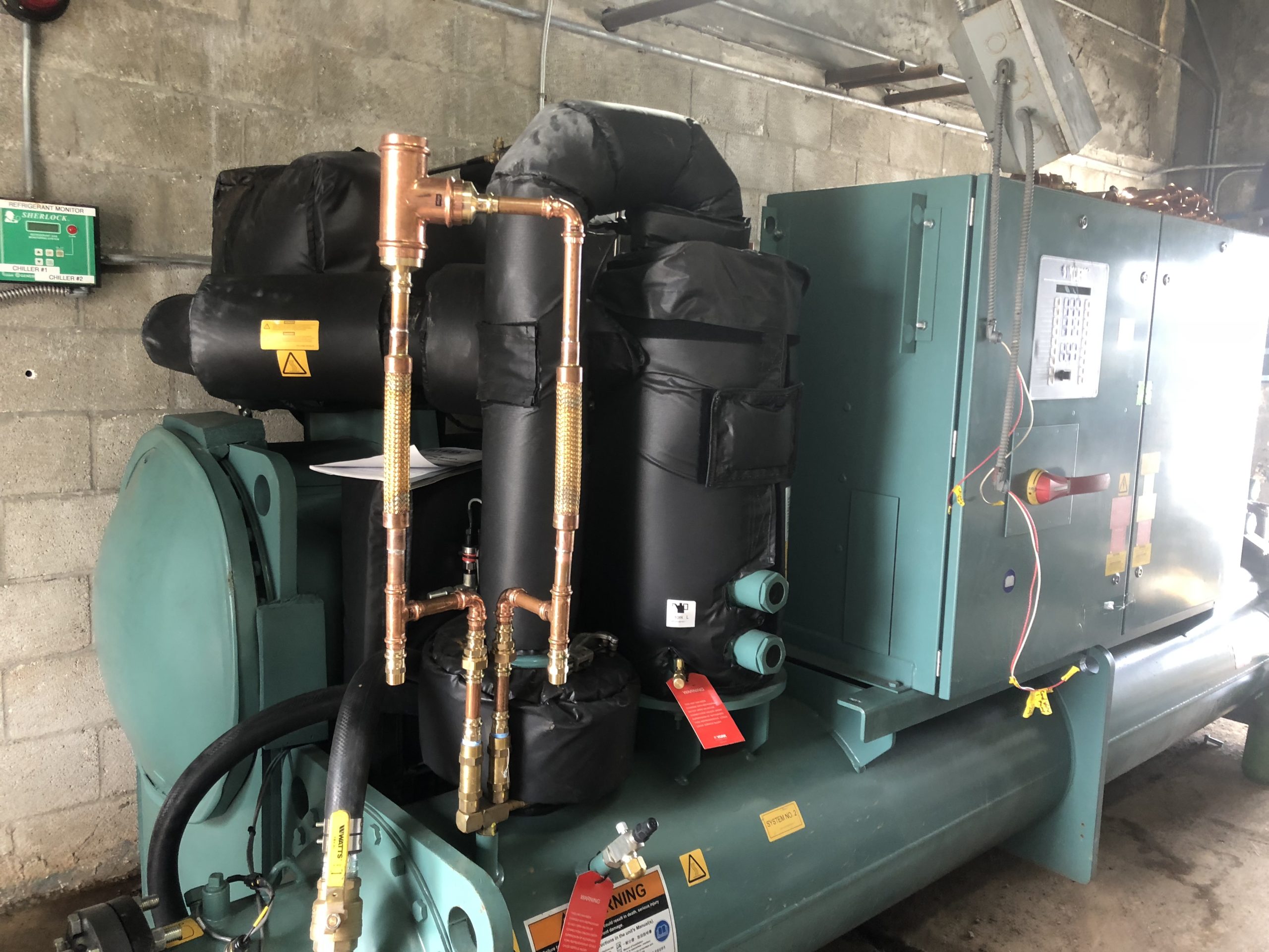 RIU Chiller and Cooling Tower Replacement Cool Water Air Conditioning