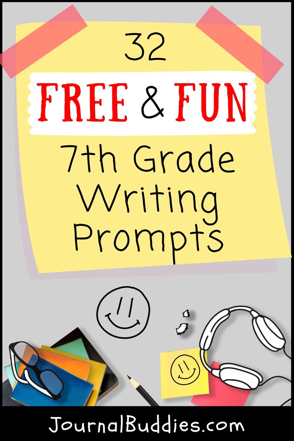 32 Free & Fun 7th Grade Writing Prompts » JournalBuddies.com