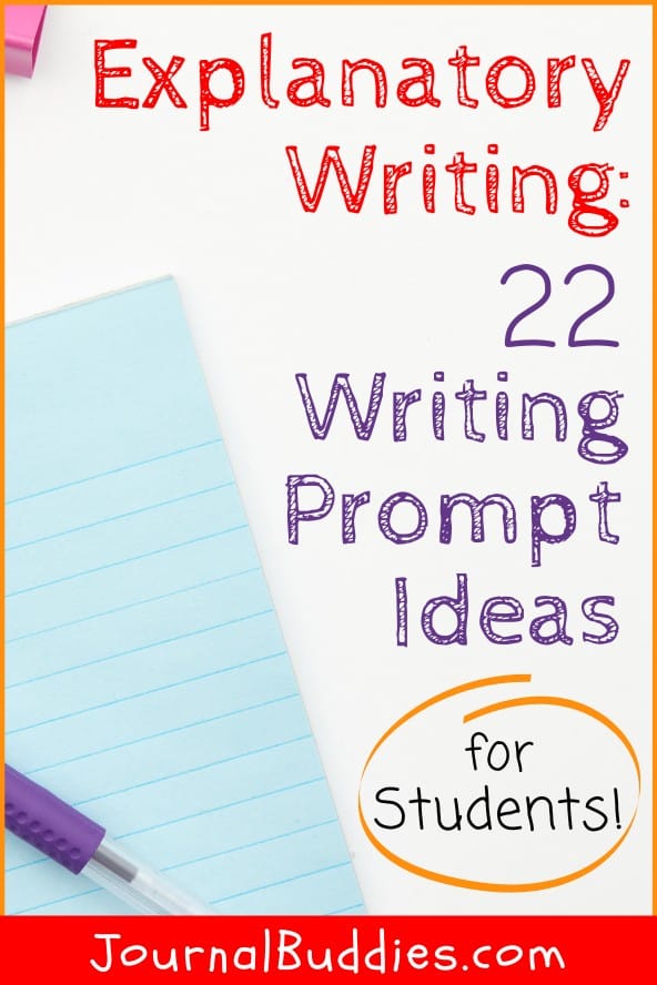 Kids Eplanatory Writing Prompts