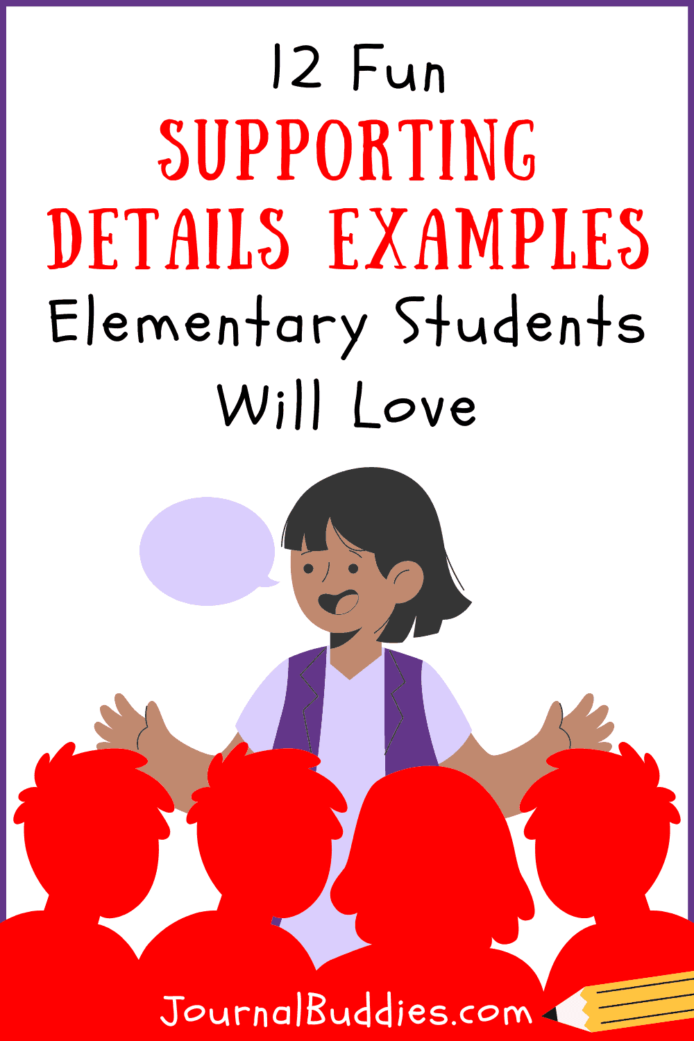 12 Fun Supporting Details Examples Elementary Students Will Love