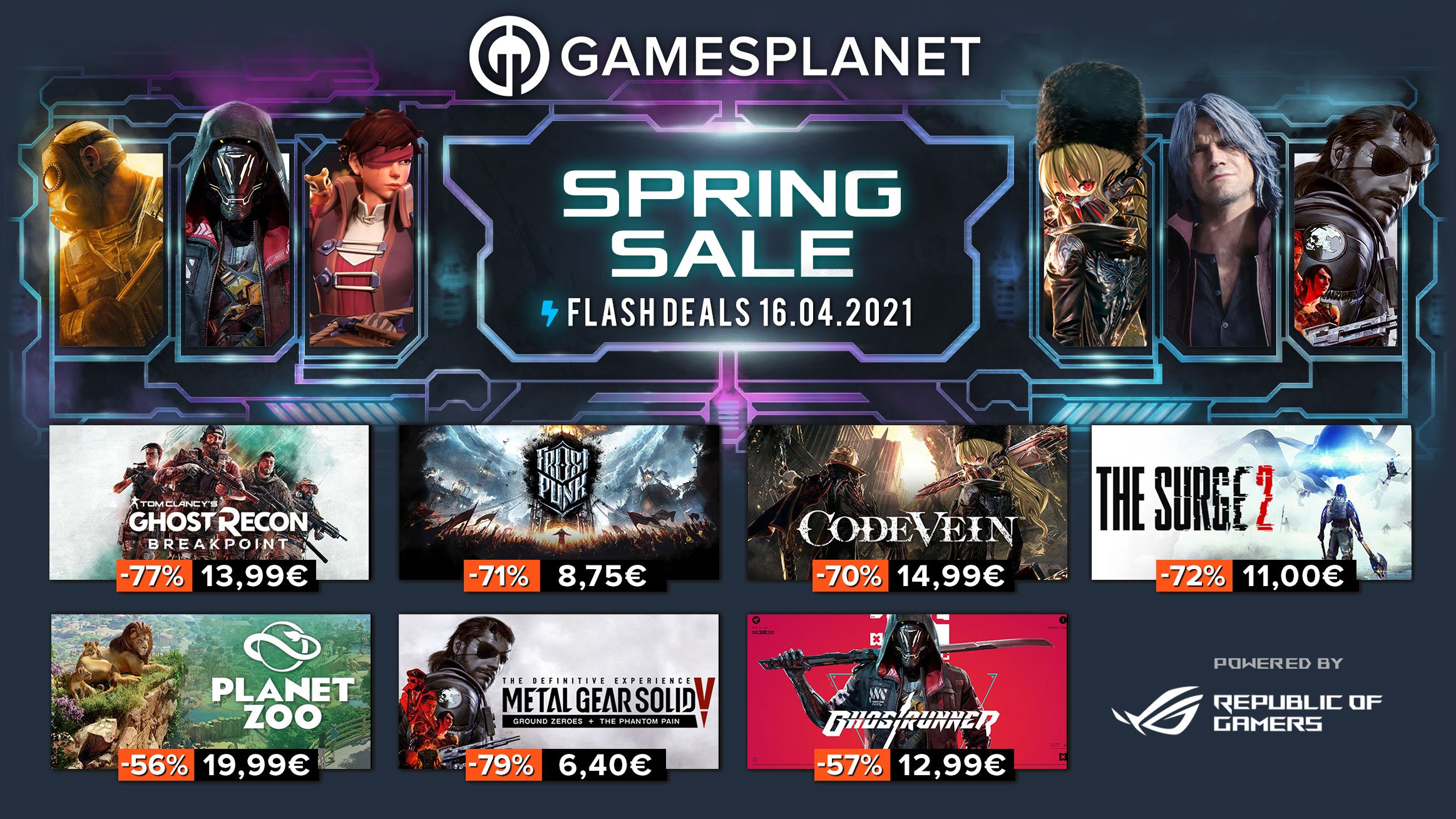 Spring Sale plus de 2500 jeux PC à prix