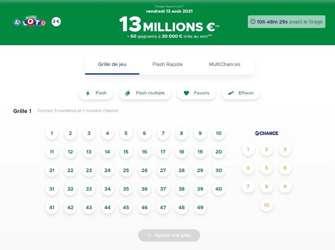 resultat loto vendredi 13 août 2023 Tentez De Gagner 13 Millions D'euros Au Super Loto Pour Le Seul Vendredi 13 De L'année