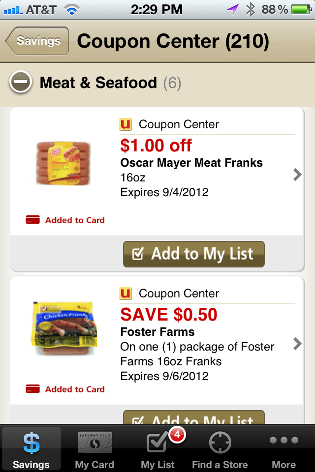 Safeway Just For U App Journal of a Busy Mom