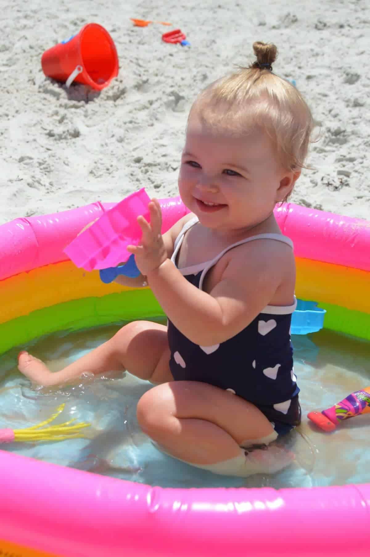 The BEST Toddler Pool Baby and Kiddie Pool for the Beach!