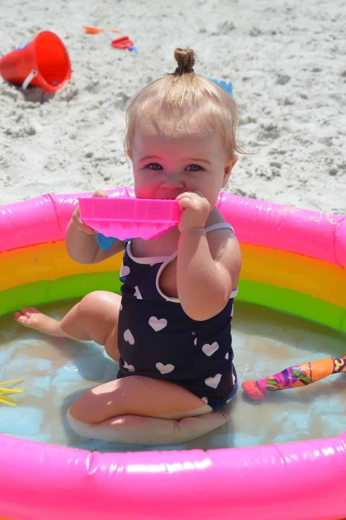 The BEST Toddler Pool Baby and Kiddie Pool for the Beach!