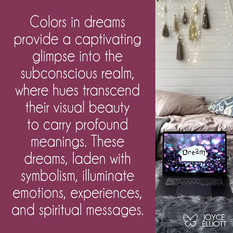 Spiritual Meaning Of Colors In Dreams Joyce Elliott