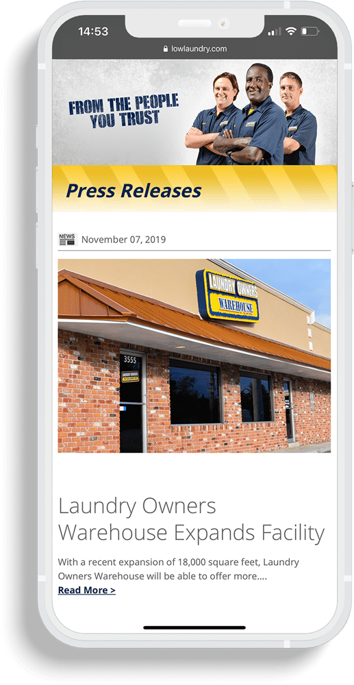 L.O.W. Laundry JOYdevs