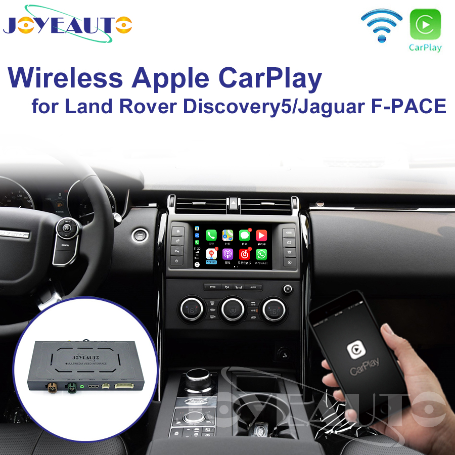 Land Rover Jaguar Wireless Apple CarPlay AirPlay Android Auto Interface Joyeauto Technology