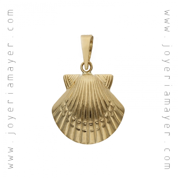 Gold shell Joyeria Mayer