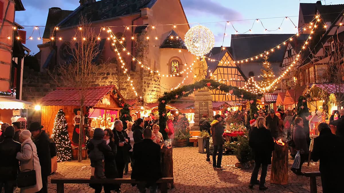 Marché de Noël Eguisheim Noël 2022 à Eguisheim