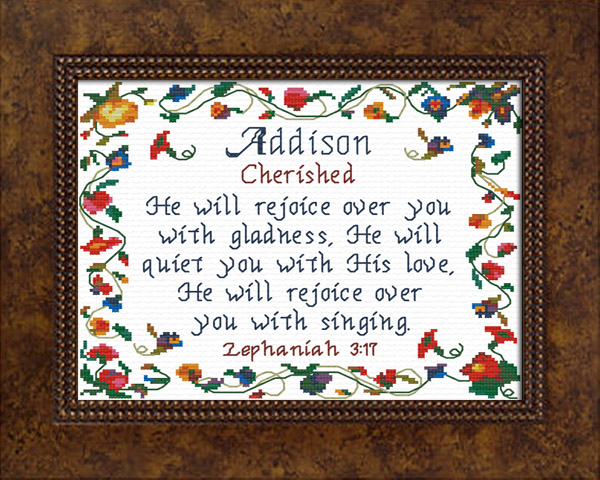 Addison Name Blessings Personalized Names with Meanings and Bible Verses